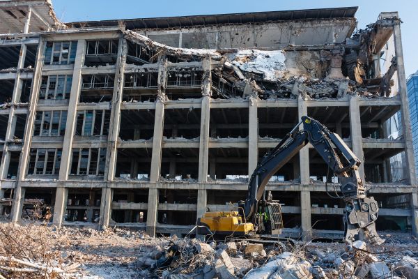 Commercial Building Demolition in Simi Valley